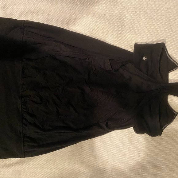 Lululemon No Limit Tank Top Black Size 6 - Picture 7 of 9